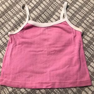 Brandy Melville pink belle tank